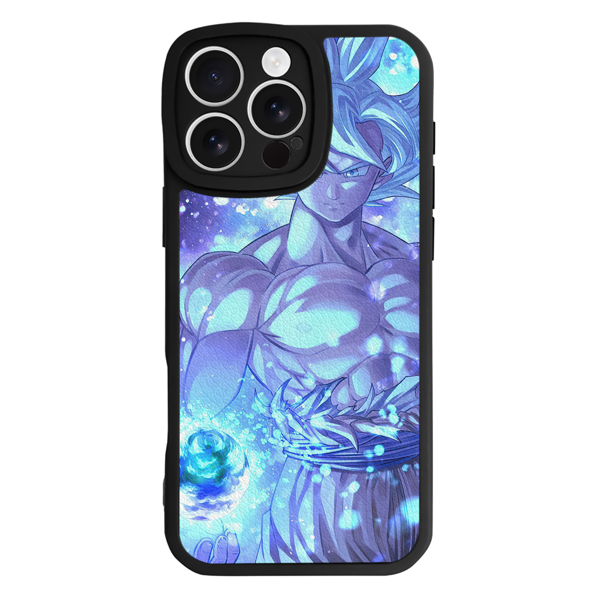 （画像用） ドラゴンボール DRAGON BALL 【iPhone 16シリーズ対応】シリコンスマホケース（レザー調） 材質：シリコン